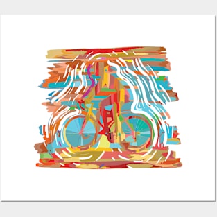 Mountain Bike Vintage Gift for Women Posters and Art